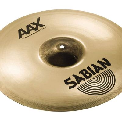 Sabian Sabian AAX X-Plosion Fast Crash Cymbal - Brilliant 17" Sabian Sabian AAX X-Plosion Fast Crash Cymbal - Brilliant 17"