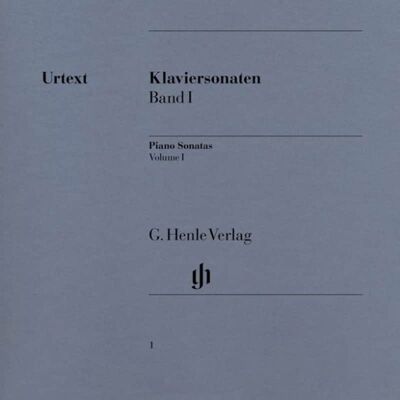 2005 G. Henle Verlag Mozart "Piano Sonatas Volume I" 2005 G. Henle Verlag Mozart "Piano Sonatas Volume I"
