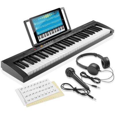 Unbranded 61-Key Digital Keyboard Piano, Beginner Kit w/ Headp... Unbranded 61-Key Digital Keyboard Piano, Beginner Kit w/ Headp...
