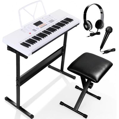 Unbranded Electric Keyboard Piano 61-Key w/Headphones,Micropho... Unbranded Electric Keyboard Piano 61-Key w/Headphones,Micropho...
