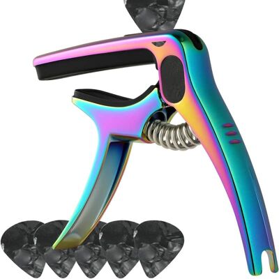 Unbranded Guitar Capo For Acoustic And Electric - 6 String Gui... Unbranded Guitar Capo For Acoustic And Electric - 6 String Gui...