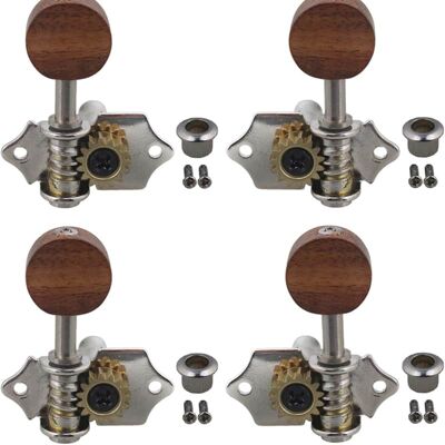 Unbranded 4 String Tuning Peg Machine Head Tuners w/Screws and... Unbranded 4 String Tuning Peg Machine Head Tuners w/Screws and...
