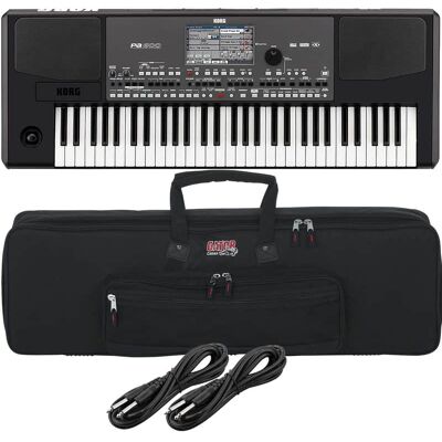 Unknown Korg Pa600 Professional 61-Key Keyboard with Speakers,... Unknown Korg Pa600 Professional 61-Key Keyboard with Speakers,...