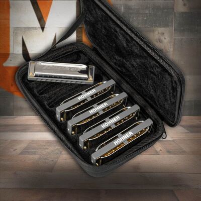 Hohner Rocket Harmonica Bundle Keys C, G, A, D, Bb (M20135XP) Hohner Rocket Harmonica Bundle Keys C, G, A, D, Bb (M20135XP)