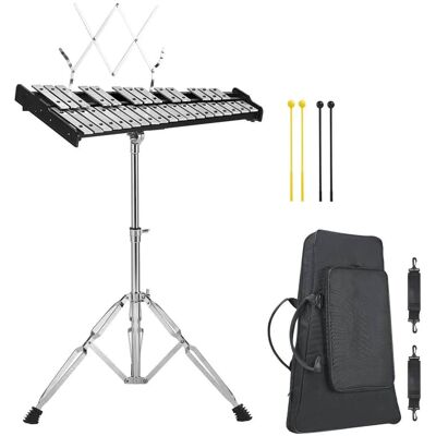 Unbranded 32 Note Glockenspiel Xylophone Bell Kit with Mallets... Unbranded 32 Note Glockenspiel Xylophone Bell Kit with Mallets...