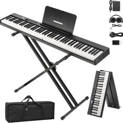 Unbranded 88 Key Full-Size Semi-Weighted Electronic Keyboard P... Unbranded 88 Key Full-Size Semi-Weighted Electronic Keyboard P...