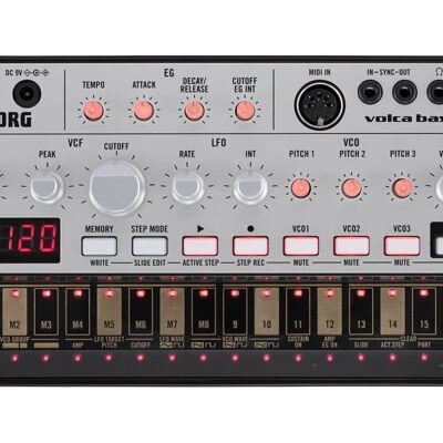 Korg Korg Volca Bass Analog Bass Machine Korg Korg Volca Bass Analog Bass Machine
