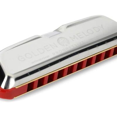 Hohner Hohner Golden Melody Progressive Harmonica E Major Hohner Hohner Golden Melody Progressive Harmonica E Major