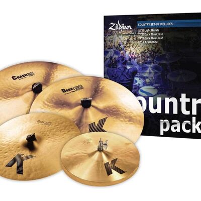 Zildjian K Series Country Music Pack Zildjian K Series Country Music Pack