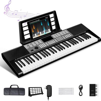 Unbranded Keyboard Piano 61 Keys Dual HiFi Speakers Digital Pi... Unbranded Keyboard Piano 61 Keys Dual HiFi Speakers Digital Pi...