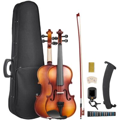 Unbranded Violin 3/4 Size Fiddle Set Solidwood for Beginners w... Unbranded Violin 3/4 Size Fiddle Set Solidwood for Beginners w...