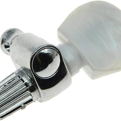 Unbranded Chrome 5th Banjo Geared Tuner Tuning Keys Peg Machin... Unbranded Chrome 5th Banjo Geared Tuner Tuning Keys Peg Machin...