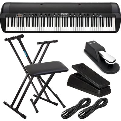 Unknown Korg SV-2 88-Key Vintage Piano, Moog EP-3, Sustain Ped... Unknown Korg SV-2 88-Key Vintage Piano, Moog EP-3, Sustain Ped...
