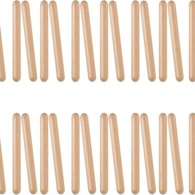 Unbranded 16 Pair (32 Pack) Wooden Rhythm Sticks, 8 Inch Class... Unbranded 16 Pair (32 Pack) Wooden Rhythm Sticks, 8 Inch Class...