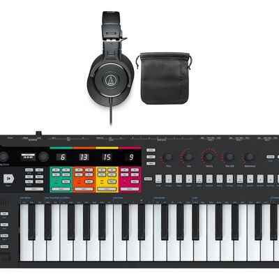 Arturia KEYSTEP PRO BLACK+ATH-M30X Arturia KEYSTEP PRO BLACK+ATH-M30X