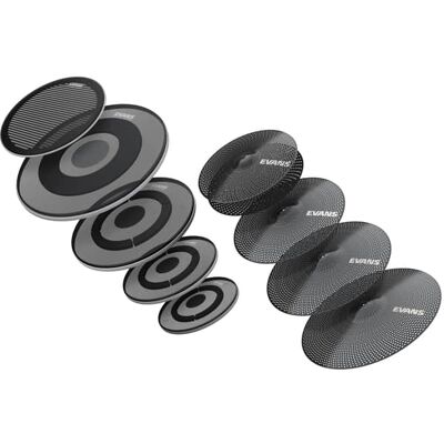Evans dB One Drum Head Rock + 14" 22" and dB One Cymbals Pack Evans dB One Drum Head Rock + 14" 22" and dB One Cymbals Pack