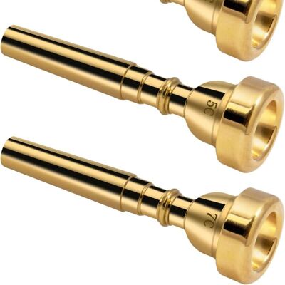 Unbranded 3Pack Trumpet Mouthpiece 3C 5C 7C Trumpet Accessorie... Unbranded 3Pack Trumpet Mouthpiece 3C 5C 7C Trumpet Accessorie...