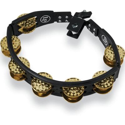Latin Percussion L.P. CYCLOPS MOUNTED TAMB DIMPLED BRASS BLK Latin Percussion L.P. CYCLOPS MOUNTED TAMB DIMPLED BRASS BLK