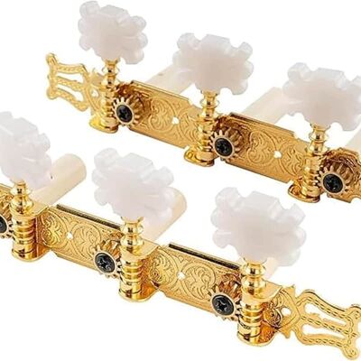 Unbranded 3+3 Lyra Classical Guitar String Tuning Pegs Keys Gu... Unbranded 3+3 Lyra Classical Guitar String Tuning Pegs Keys Gu...