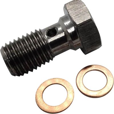 Unbranded Stainless Steel Banjo Bolts Brake Fitting Adapter Un... Unbranded Stainless Steel Banjo Bolts Brake Fitting Adapter Un...