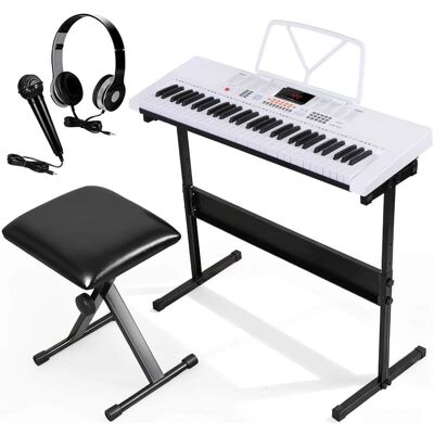 Unbranded 61-Key Electric Keyboard Piano Built In Speakers w/H... Unbranded 61-Key Electric Keyboard Piano Built In Speakers w/H...