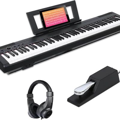 Unbranded Weighted Piano 88-Key Beginner Digital Piano,Full Si... Unbranded Weighted Piano 88-Key Beginner Digital Piano,Full Si...