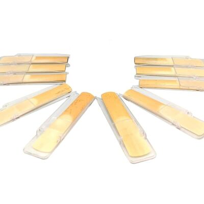 Unbranded 10PCS Tenor Saxophone Reeds for Tenor Sax (Strength ... Unbranded 10PCS Tenor Saxophone Reeds for Tenor Sax (Strength ...