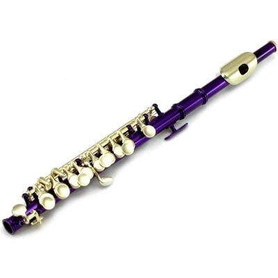Unbranded Purple Piccolo Flute w Gold Keys LIMITED Unbranded Purple Piccolo Flute w Gold Keys LIMITED