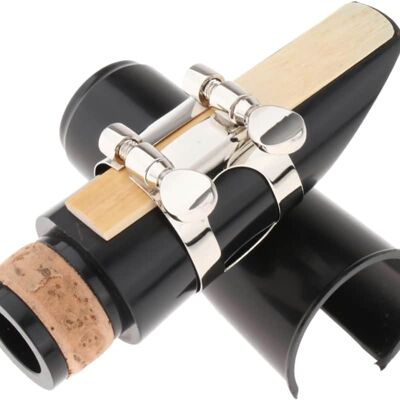 Unbranded Clarinet Mouthpiece Kit - Includes Ligature, Cushion... Unbranded Clarinet Mouthpiece Kit - Includes Ligature, Cushion...