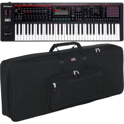Unknown Roland Fantom-06 61-Key Keyboard, Gator GKB-61 Bag Bun... Unknown Roland Fantom-06 61-Key Keyboard, Gator GKB-61 Bag Bun...