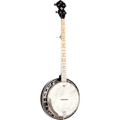 Ortega OBJE400TBL Falcon 5-String Acoustic-Electric Banjo Tran... Ortega OBJE400TBL Falcon 5-String Acoustic-Electric Banjo Tran...