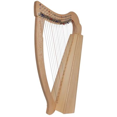Roosebeck HPXALC-N PIXIE HARP 19-STRING CHELBY LEVERS LACEWOOD... Roosebeck HPXALC-N PIXIE HARP 19-STRING CHELBY LEVERS LACEWOOD...