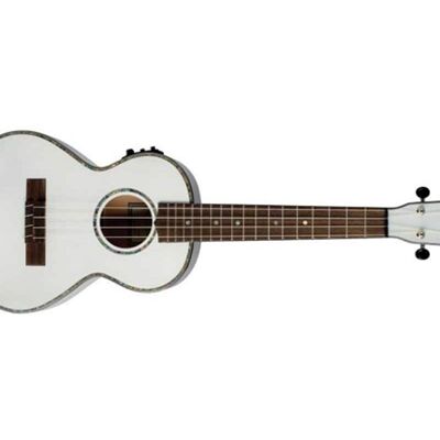 Lanikai Lanikai Julia Michaels White Pearl Tenor A/E Acoustic ... Lanikai Lanikai Julia Michaels White Pearl Tenor A/E Acoustic ...