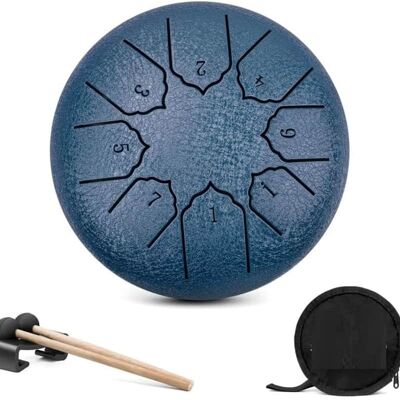 Unbranded Steel Tongue Drum 6 Inches 8 Notes Calm Drums, C Key... Unbranded Steel Tongue Drum 6 Inches 8 Notes Calm Drums, C Key...