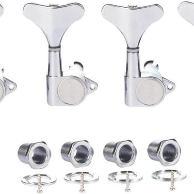 Unbranded String 18:1 Sealed Bass Tuners Bass Guitar Tuning Ke... Unbranded String 18:1 Sealed Bass Tuners Bass Guitar Tuning Ke...