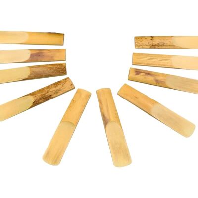 Unbranded 10PCS Tenor Saxophone Reeds for Tenor Sax 2.5 Strength Unbranded 10PCS Tenor Saxophone Reeds for Tenor Sax 2.5 Strength