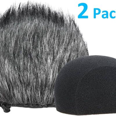 Unbranded Windscreen Muff and Foam for Portable Handy Recorder... Unbranded Windscreen Muff and Foam for Portable Handy Recorder...