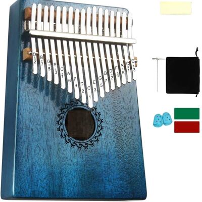 Unbranded 17 Key Thumb Piano with Mahogany Wood Portable Finge... Unbranded 17 Key Thumb Piano with Mahogany Wood Portable Finge...
