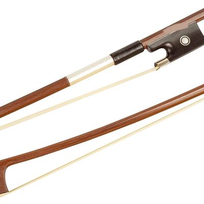 Unbranded Brazilwood Cello Bow (Size 1/4) with Ebony Frog Oc... Unbranded Brazilwood Cello Bow (Size 1/4) with Ebony Frog Oc...