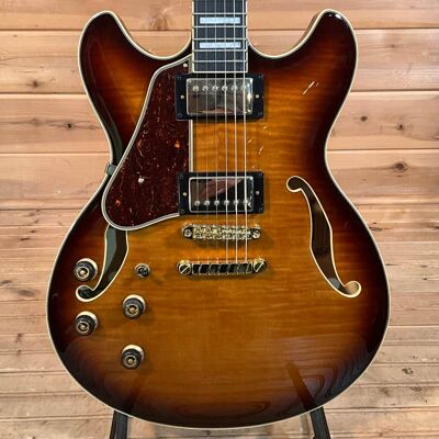 Ibanez AS93FML Left Handed Electric Guitar - Violin Sunburst Ibanez AS93FML Left Handed Electric Guitar - Violin Sunburst
