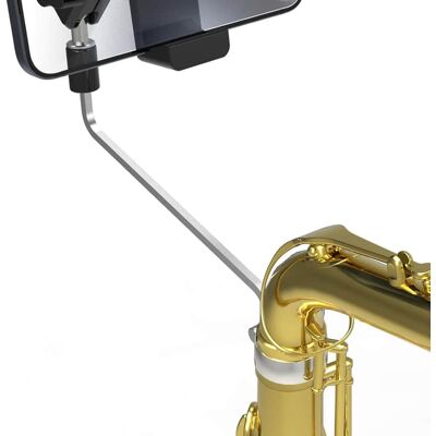 Unbranded Alto Saxophone Lyre Phone Mount, 4mm*4mm Square Sock... Unbranded Alto Saxophone Lyre Phone Mount, 4mm*4mm Square Sock...