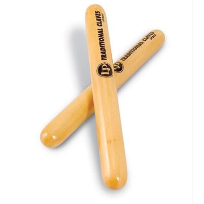 Latin Percussion Traditional Clave, Maple Wood Latin Percussion Traditional Clave, Maple Wood