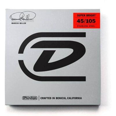 Dunlop Dunlop DBMMS45105 Marcus Miller Super Bright 4-String B... Dunlop Dunlop DBMMS45105 Marcus Miller Super Bright 4-String B...