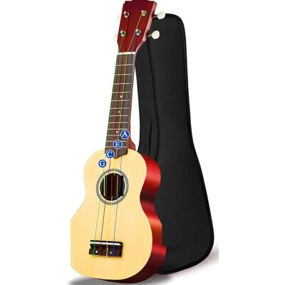 Unbranded Soprano Ukulele Beginner Kit for Kids Adults 21 Inch... Unbranded Soprano Ukulele Beginner Kit for Kids Adults 21 Inch...