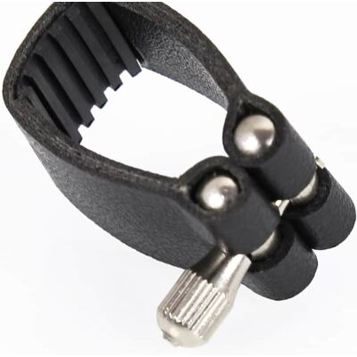 Unbranded Soprano Saxophone Ligature Fastener, Leather Ligatur... Unbranded Soprano Saxophone Ligature Fastener, Leather Ligatur...