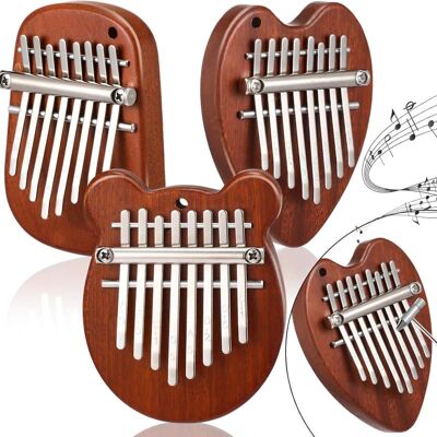 Unbranded 3 Pack Mini Thumb Piano 8 Key Finger Thumb Piano Sma... Unbranded 3 Pack Mini Thumb Piano 8 Key Finger Thumb Piano Sma...