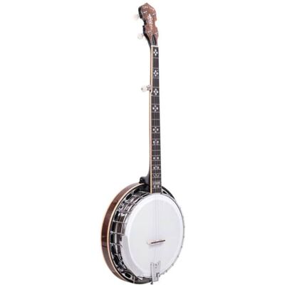 Gold Tone Mastertone OB-2AT: Archtop Bowtie Banjo w/ Case Gold Tone Mastertone OB-2AT: Archtop Bowtie Banjo w/ Case