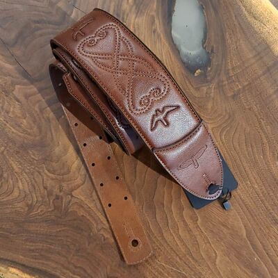 PRS 2.4" Padded Guitar Strap w/RAS, Custom Leather (Faux) Bird... PRS 2.4" Padded Guitar Strap w/RAS, Custom Leather (Faux) Bird...