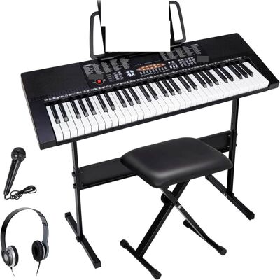 Unbranded 61-Key Electric Keyboard Piano w/Built In Speakers, ... Unbranded 61-Key Electric Keyboard Piano w/Built In Speakers, ...