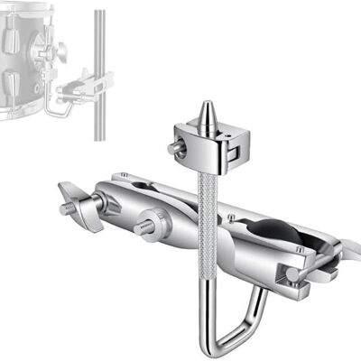 Unbranded Cowbells Clamp Aluminum Alloy Tom Drum Clamp Drums S... Unbranded Cowbells Clamp Aluminum Alloy Tom Drum Clamp Drums S...